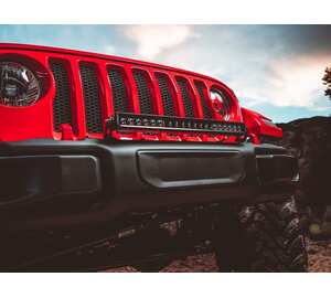 JEEP Wrangler JL Крепление на передний бампер для фар 20 SR, E, Radiance серий
