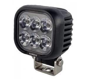 Светодиодная фара 60W, дальнего света, квадратная, 1660SS  RPO (spot)