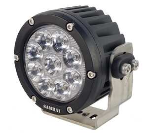 Светодиодная фара 90W - Дальнего света, PRO, Samrai 1790RS (светодиоды Osram) (Spot 45°)