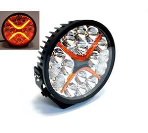 Светодиодная фара Night Rider 80W - Комбинированный света, D0580C, 9600Lm, 5700К (Светодиоды Osram)