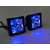 Светодиодные фары 30W*2 AURORA - ALO-D3-2-P23 - Комбинированный свет, подсветка RGB