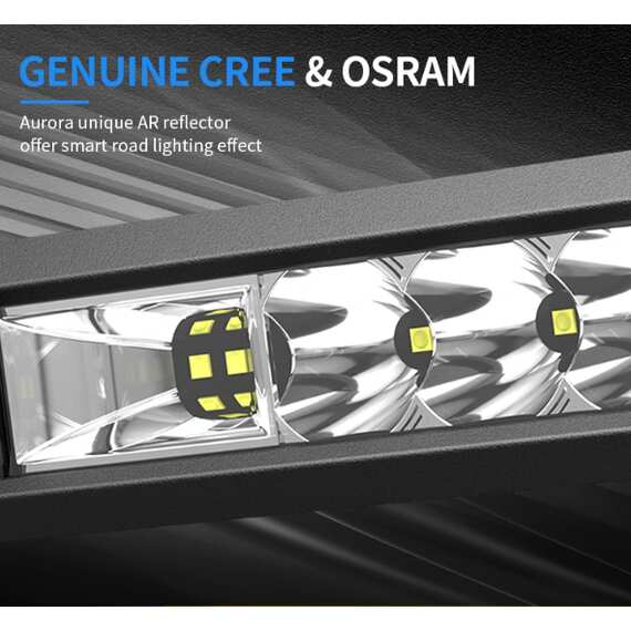 Светодиодная балка 150W Aurora ALO-S5-30-P7E13H Комбинированный + боковая засветка 100°