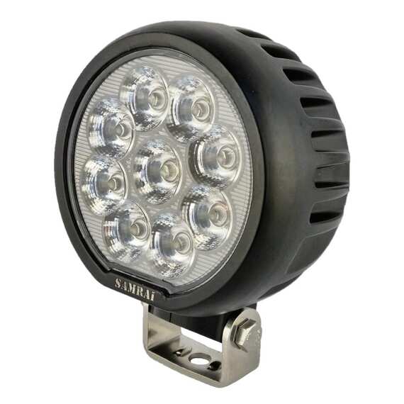 Светодиодная фара 90W, дальнего света, круглая, 1690RS серия RPO (spot)