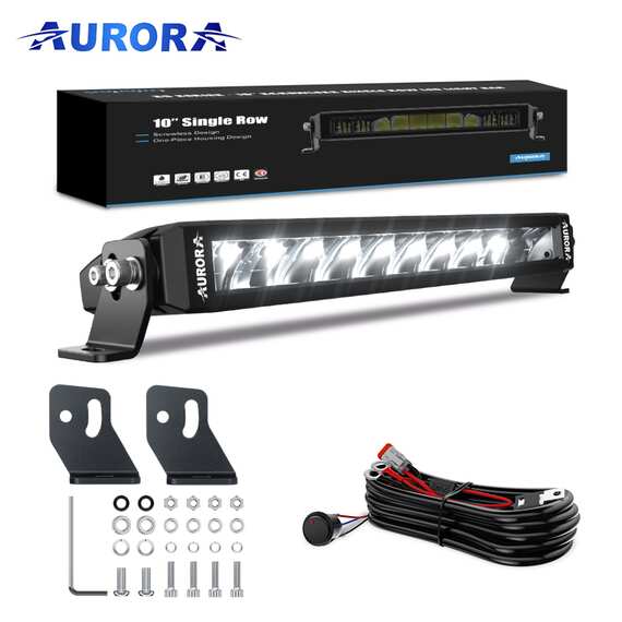 Светодиодная балка  Aurora 150W/150W - Комбинированный свет, ALO-S6-20-R5H1, (Переключение - Белый 150W + Желтый свет 150W)