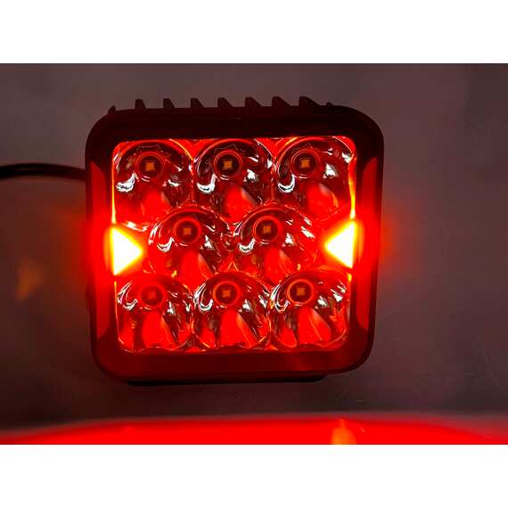 Светодиодная фара Night Rider 40W - Дальнего света, W0240S, 4800Lm, 5700К (светодиоды Osram P8), изображение 6