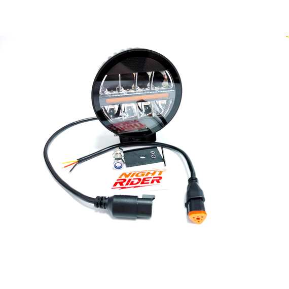 Светодиодная фара Night Rider 40W - Дальнего света, D0440S, 4000Lm, 5700К (Светодиоды Osram)