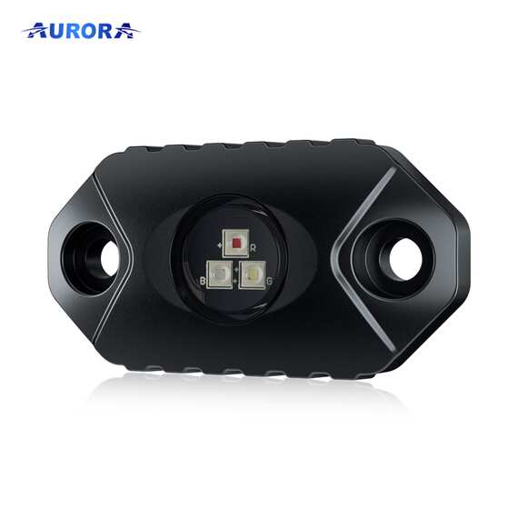 Точечная подсветка RGB Aurora ALO-Y1-2-RGB-D4 универсальная 4 шт -36W управление Bluetooth c телефона