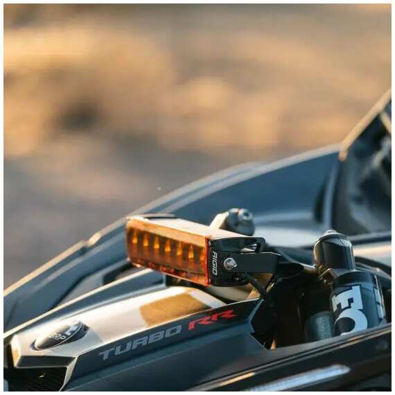 Светодиодная балка Rigid Revolve 10" комбо свет, с белой подсветкой (7 диодов), изображение 3