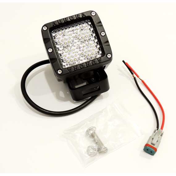 Фара AURORA 40W - ALO-K-2-E4T - Панорамный свет 100° (Широкая засветка)