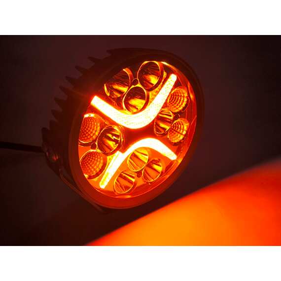 Фара Night Rider 60W - Комбинированный свет, ДХО, D0560C, 7200lm, 5700К