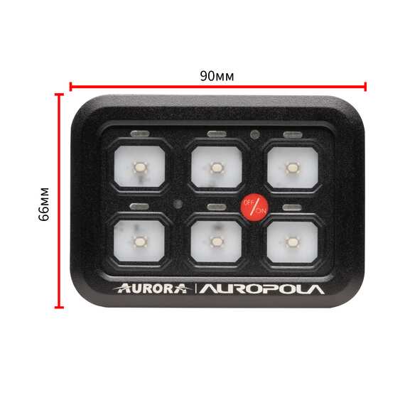 Панель управления светом Aurora ALO-JC01 универсальная 12V 720W 60A, изображение 2