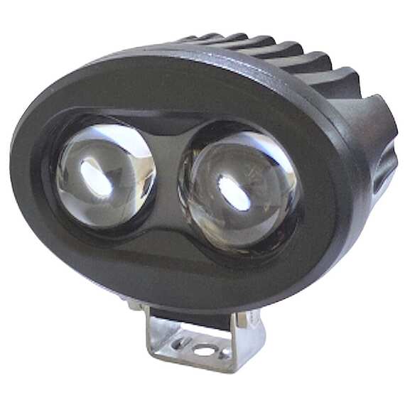 Фонарь маркерный Samrai 10W - Синяя точка (Blue Spot) 10WBS (Светодиоды CREE) 10-60V