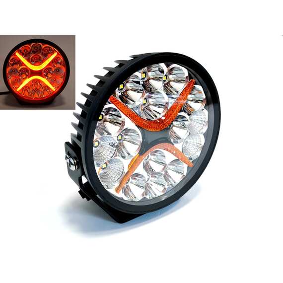 Светодиодная фара Night Rider 80W - Комбинированный света, D0580C, 9600Lm, 5700К (Светодиоды Osram)