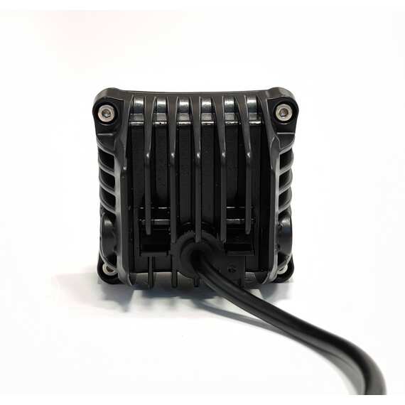 Светодиодные фары 30W*2 AURORA - ALO-D3-2-P23 - Комбинированный свет, подсветка RGB