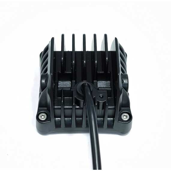 Светодиодные фары 30W*2 AURORA - ALO-D3-2-P23 - Комбинированный свет, подсветка RGB