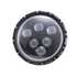 Светодиодная LED фара головного света 7" дюймов 70W с ДХО