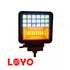 Светодиодная LED фара 42W - Ближнего (Рабочего) света с указателем поворота LOYO WORK 8042T 10-80 вольт
